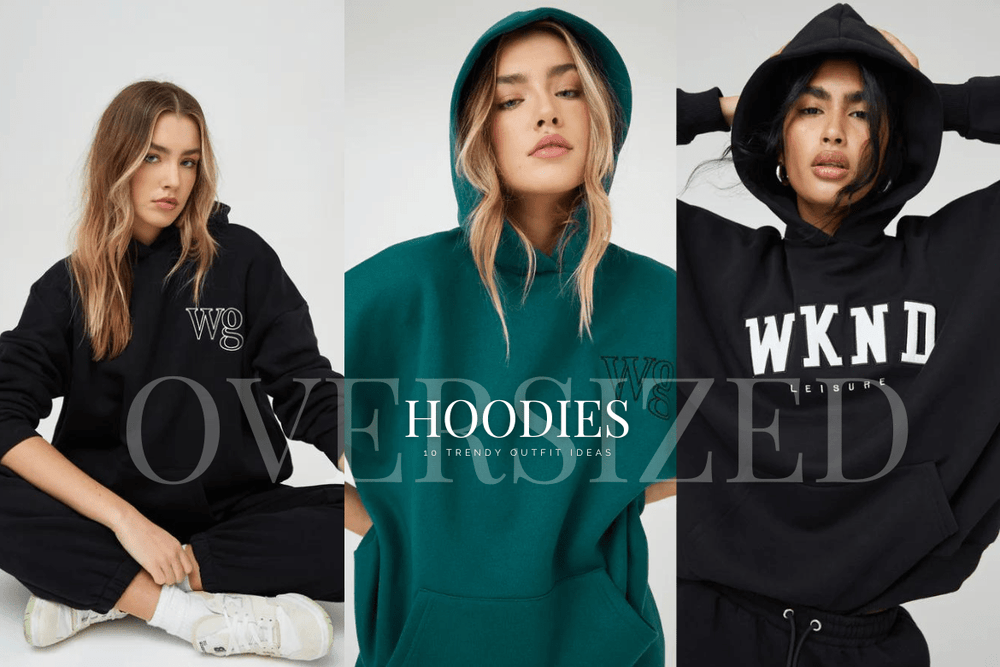 Oversized hoodie look shop
