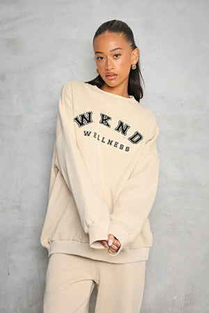 WKND WELLNESS CLASSIC OVERSIZED SWEAT