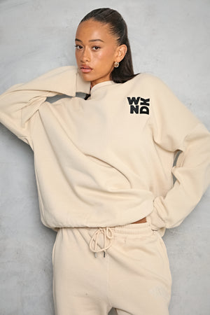 WKND WELLNESS SIGNATURE OVERSIZED SWEAT