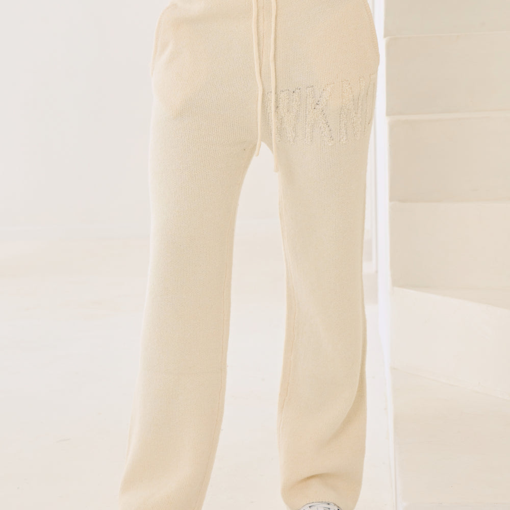 
                      
                        WKND KNITTED WIDE LEG JOGGER
                      
                    