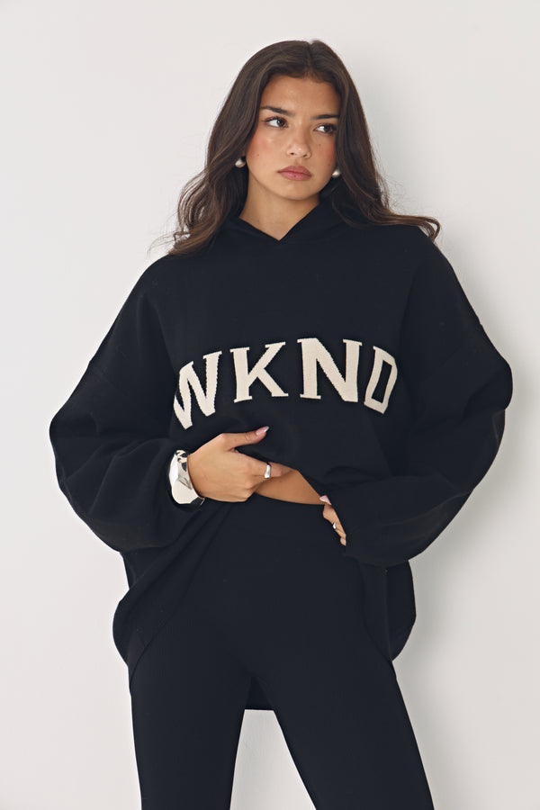 WKND CLASSIC KNITTED HOODIE