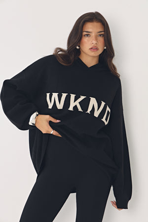 WKND CLASSIC KNITTED HOODIE