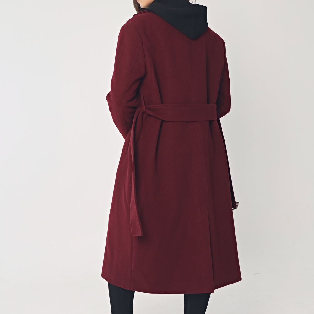 
                      
                        TAILORED BELTED OVERSIZED COAT
                      
                    