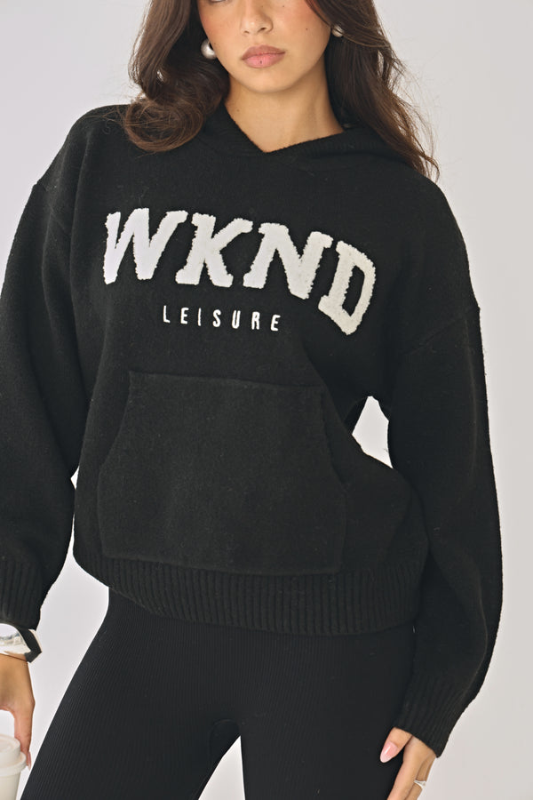 WKND KNITTED HOODIE