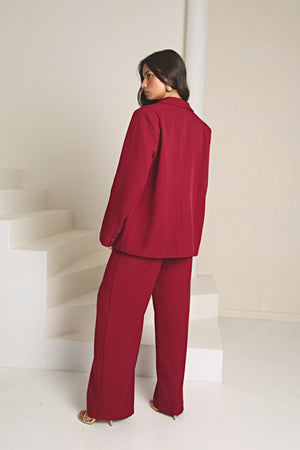 TAILORED WIDE LEG TROUSERS