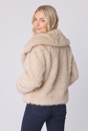 FAUX FUR COAT