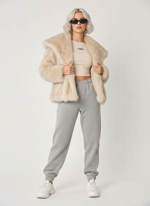 FAUX FUR COAT