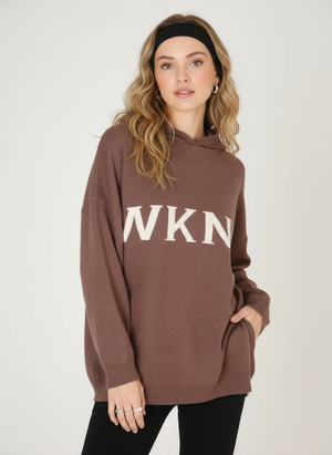 WKND CLASSIC KNITTED HOODIE