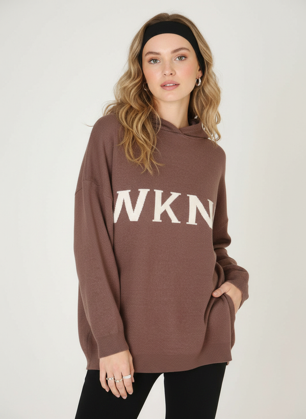 WKND CLASSIC KNITTED HOODIE