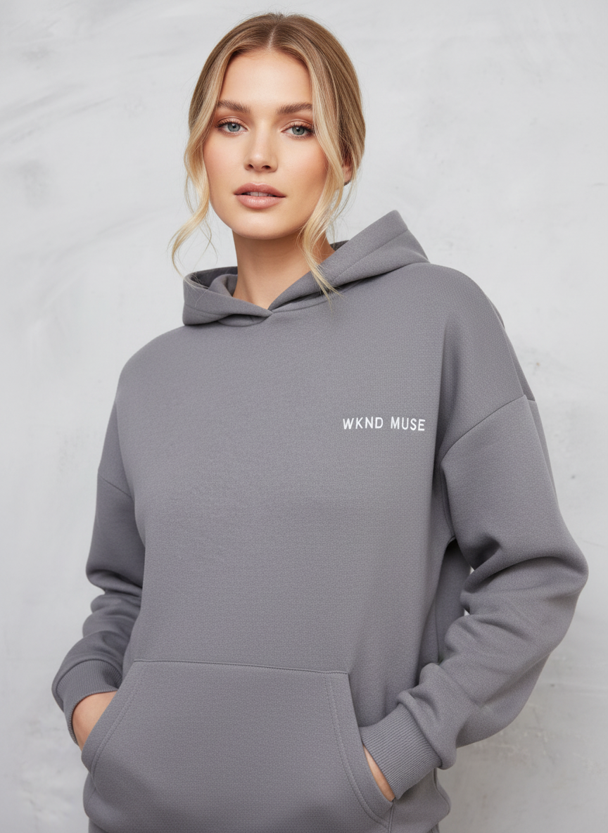 EMBROIDERED HOODIE & LEGGING SET