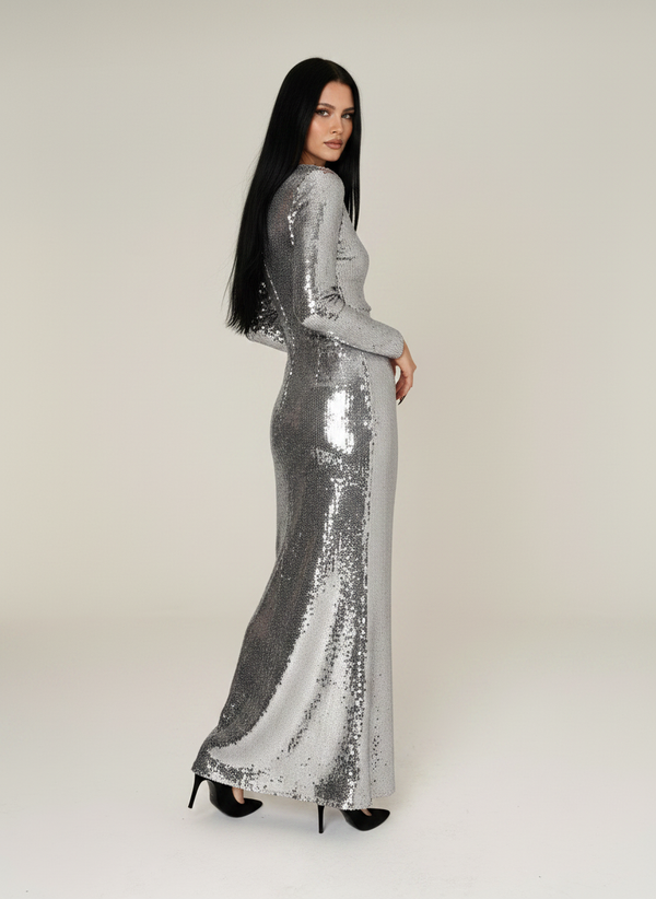 SEQUIN MAXI DRESS