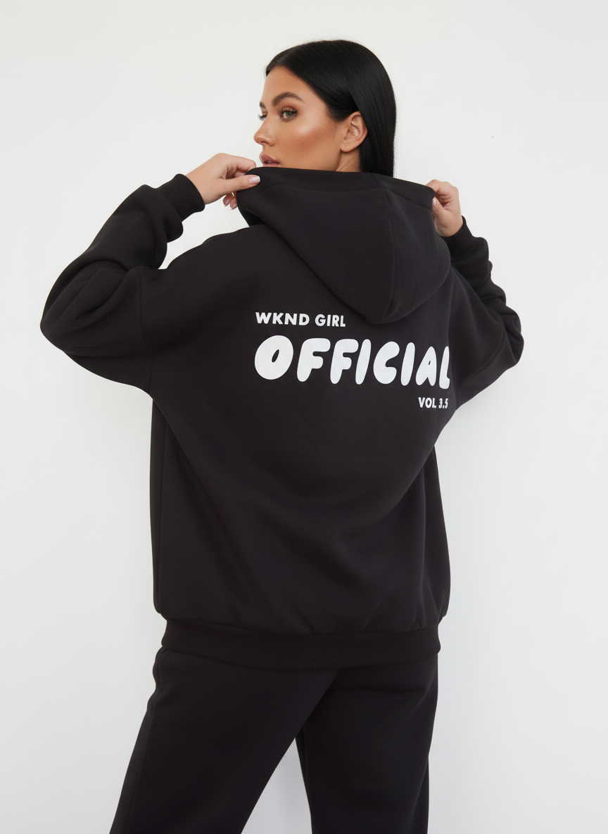 WKND GIRL OFFICIAL OVERSIZED HOODIE