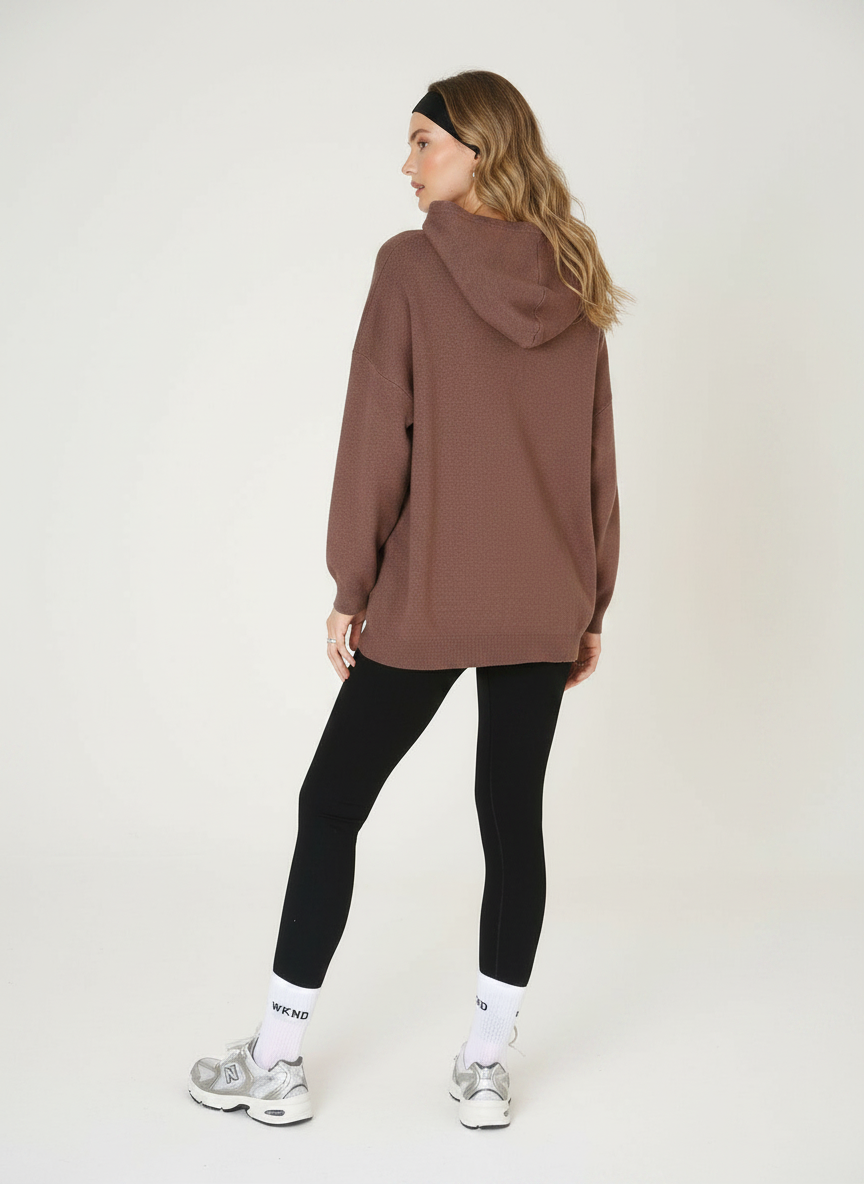 WKND CLASSIC KNITTED HOODIE