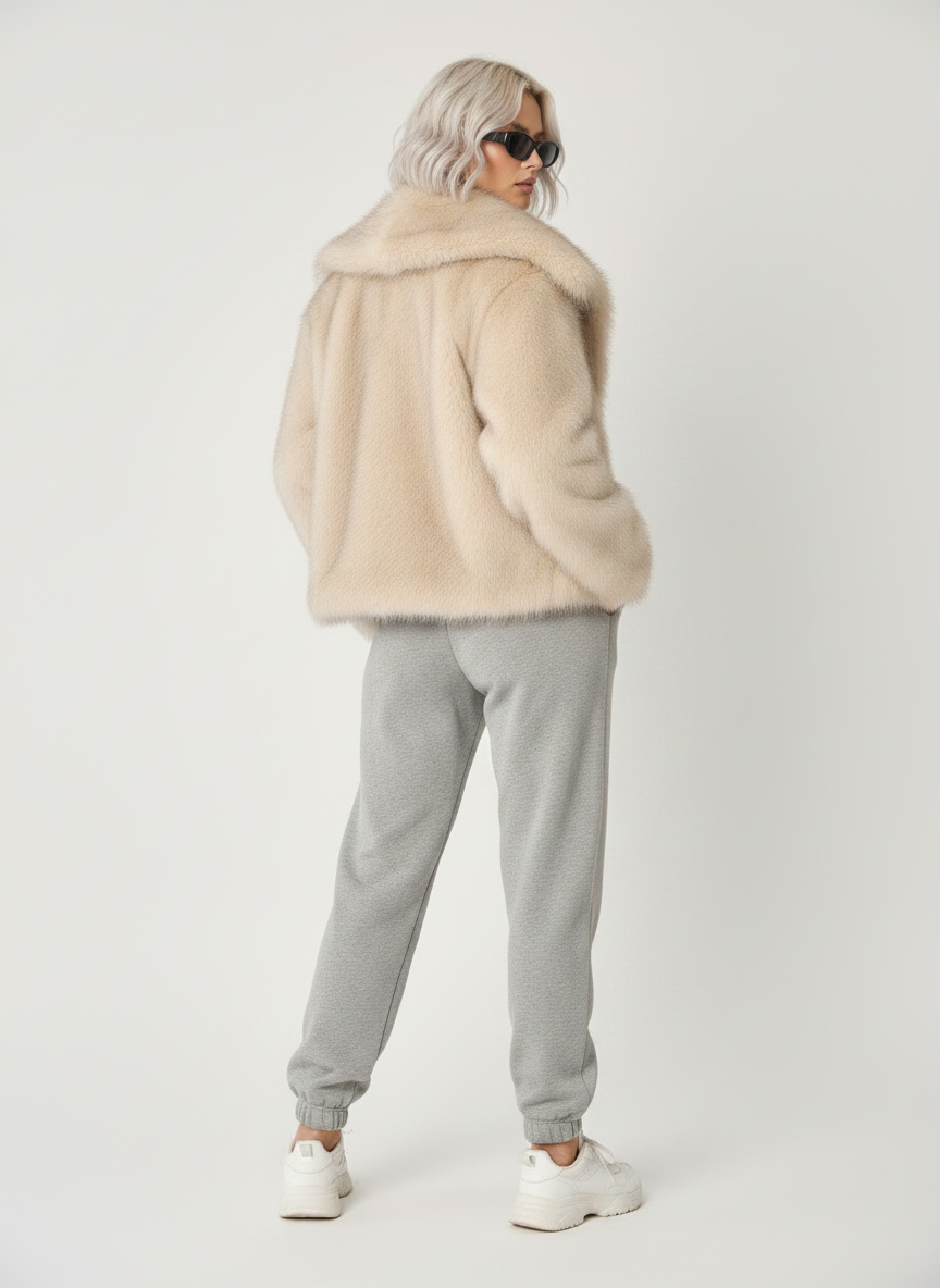 FAUX FUR COAT