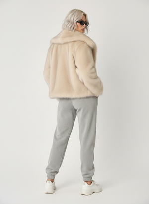 FAUX FUR COAT