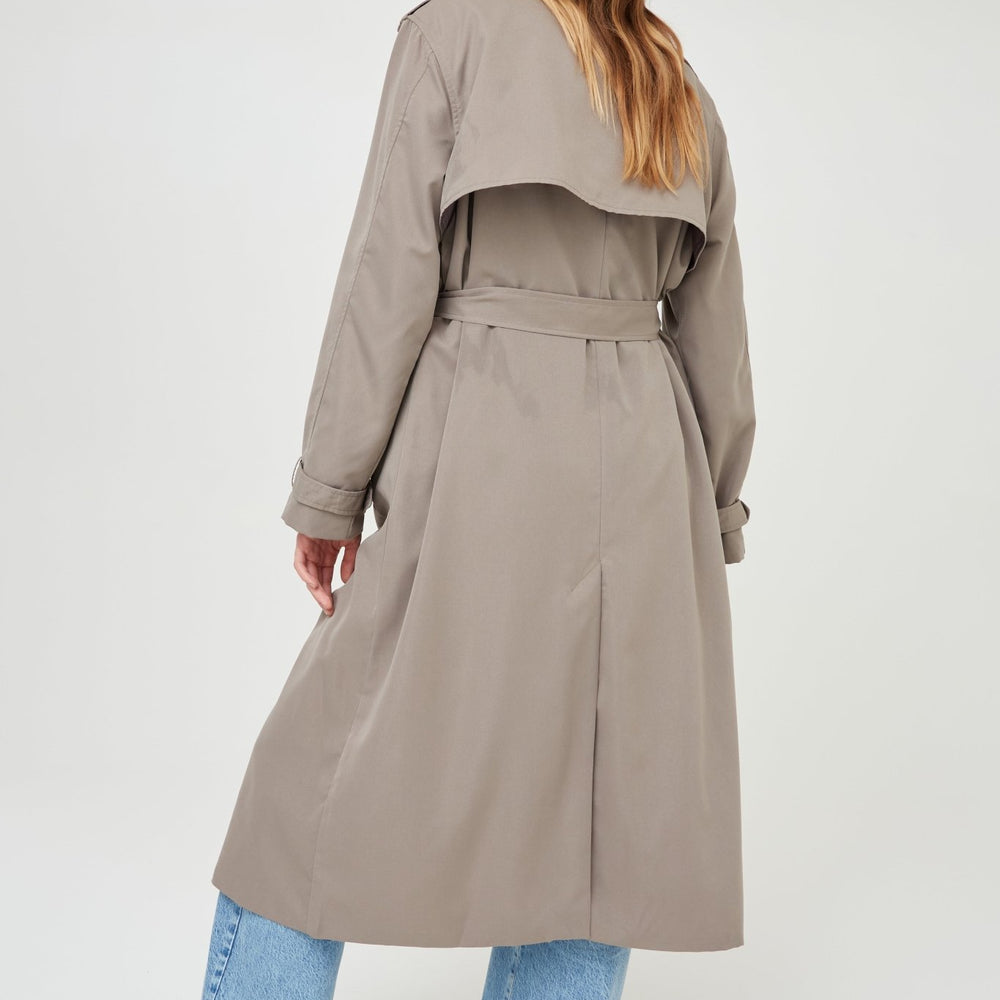 
                      
                        WKND Girl Grey Oversized Trench Coat
                      
                    