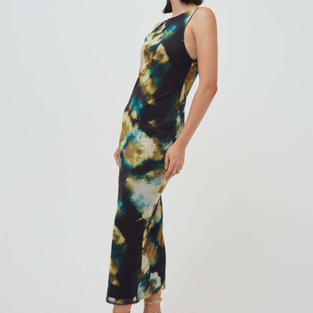 
                      
                        WKND Girl Abstract Mesh Sleeveless Midaxi Dress
                      
                    