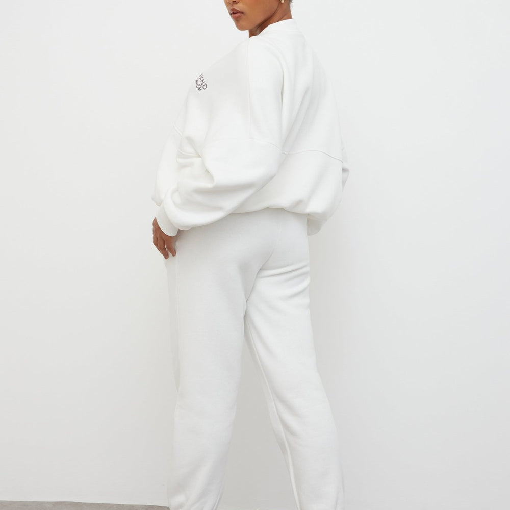 
                      
                        Athletic Club Oversized Jogger Ecru
                      
                    