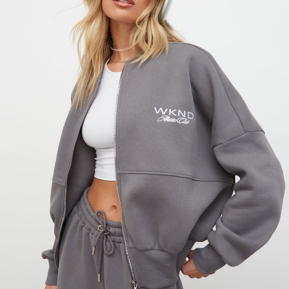 
                      
                        Athletic Club Zip Sweat - Grey
                      
                    