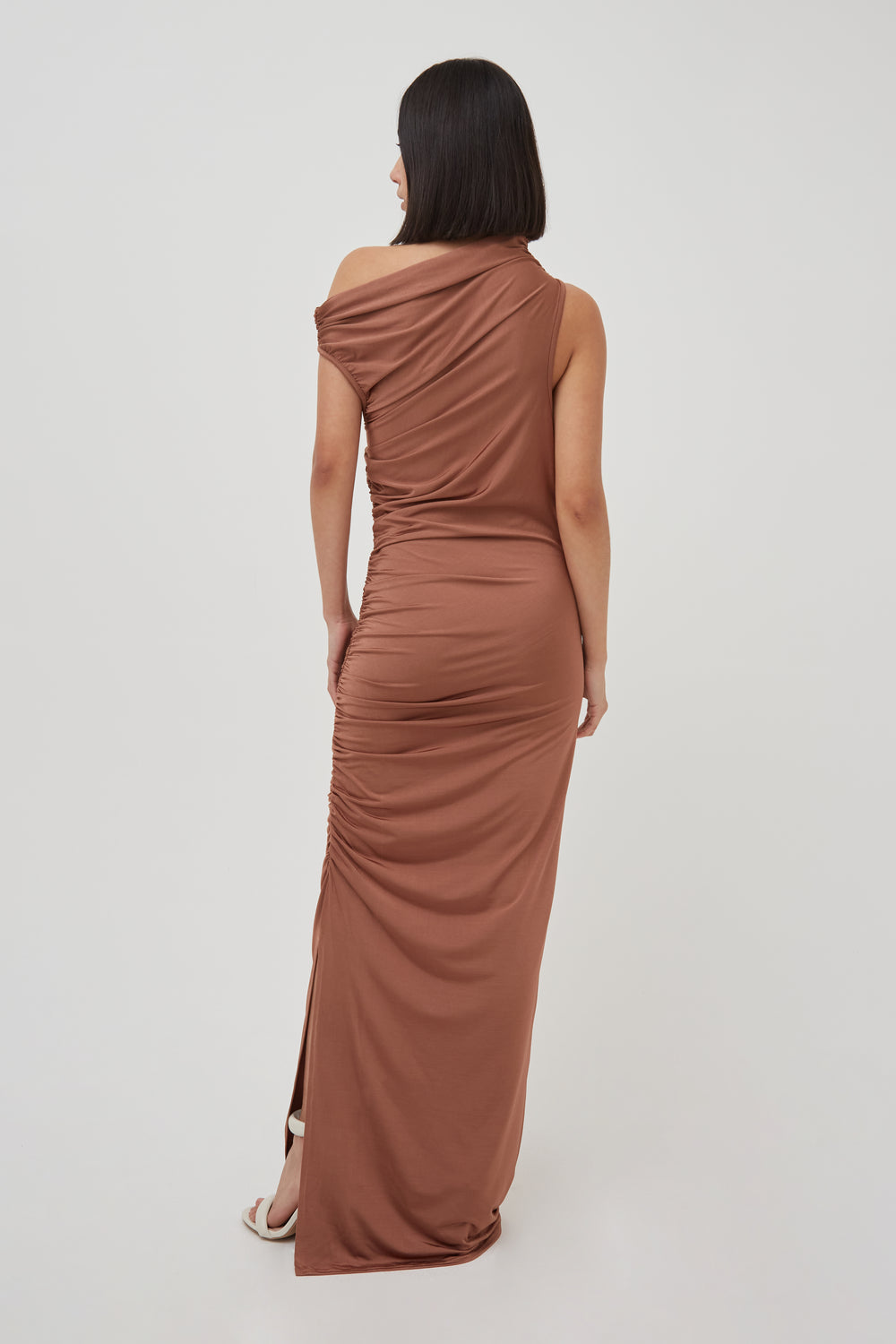 PREMIUM DRAPE MAXI DRESS