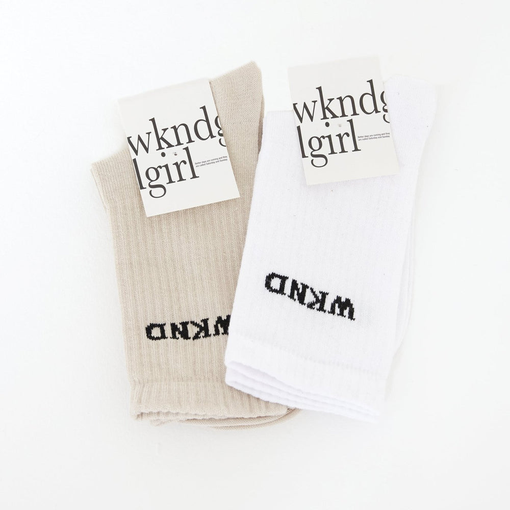 WKND Girl 2 Pack Socks