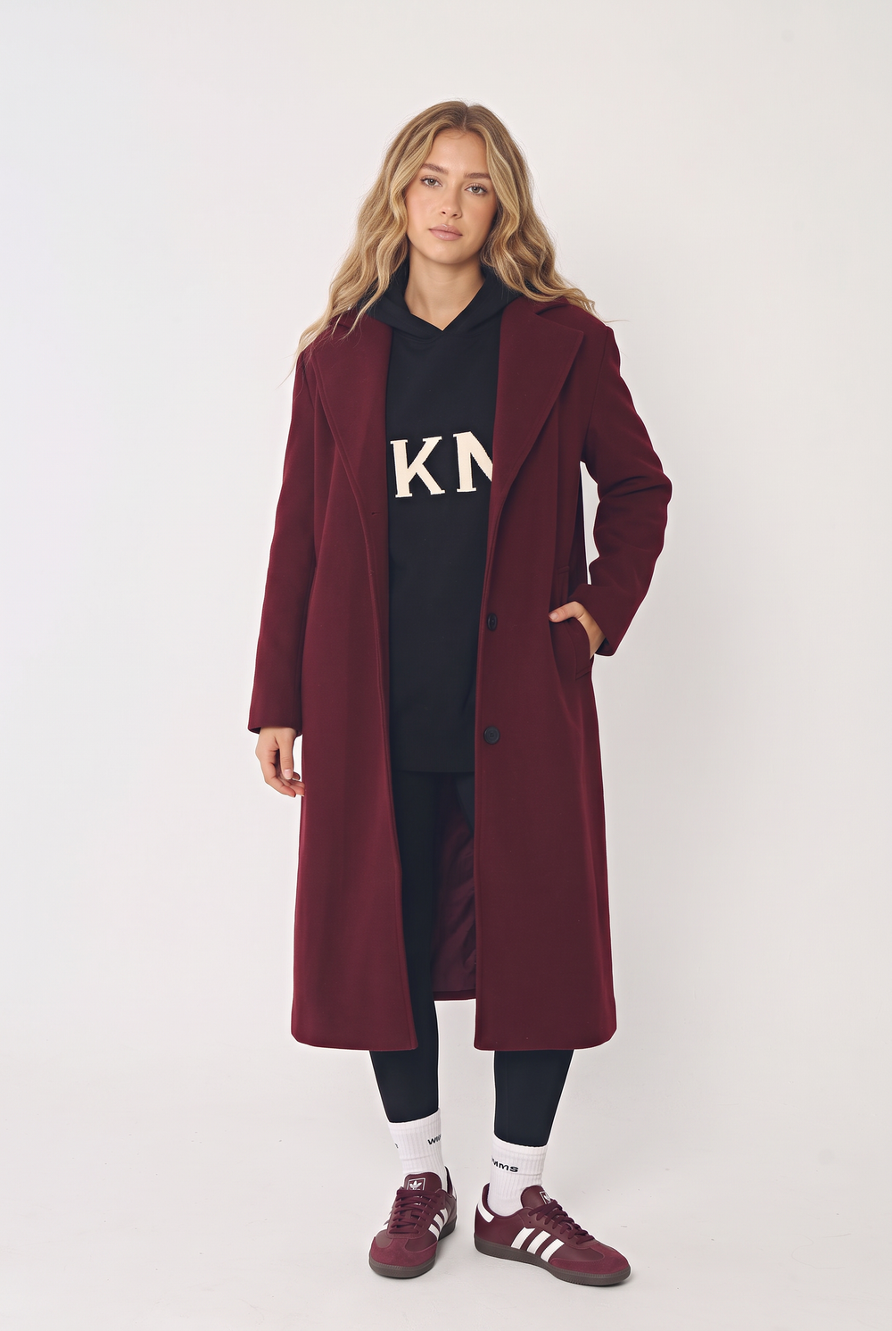 TAILORED BELTED OVERSIZED COAT
