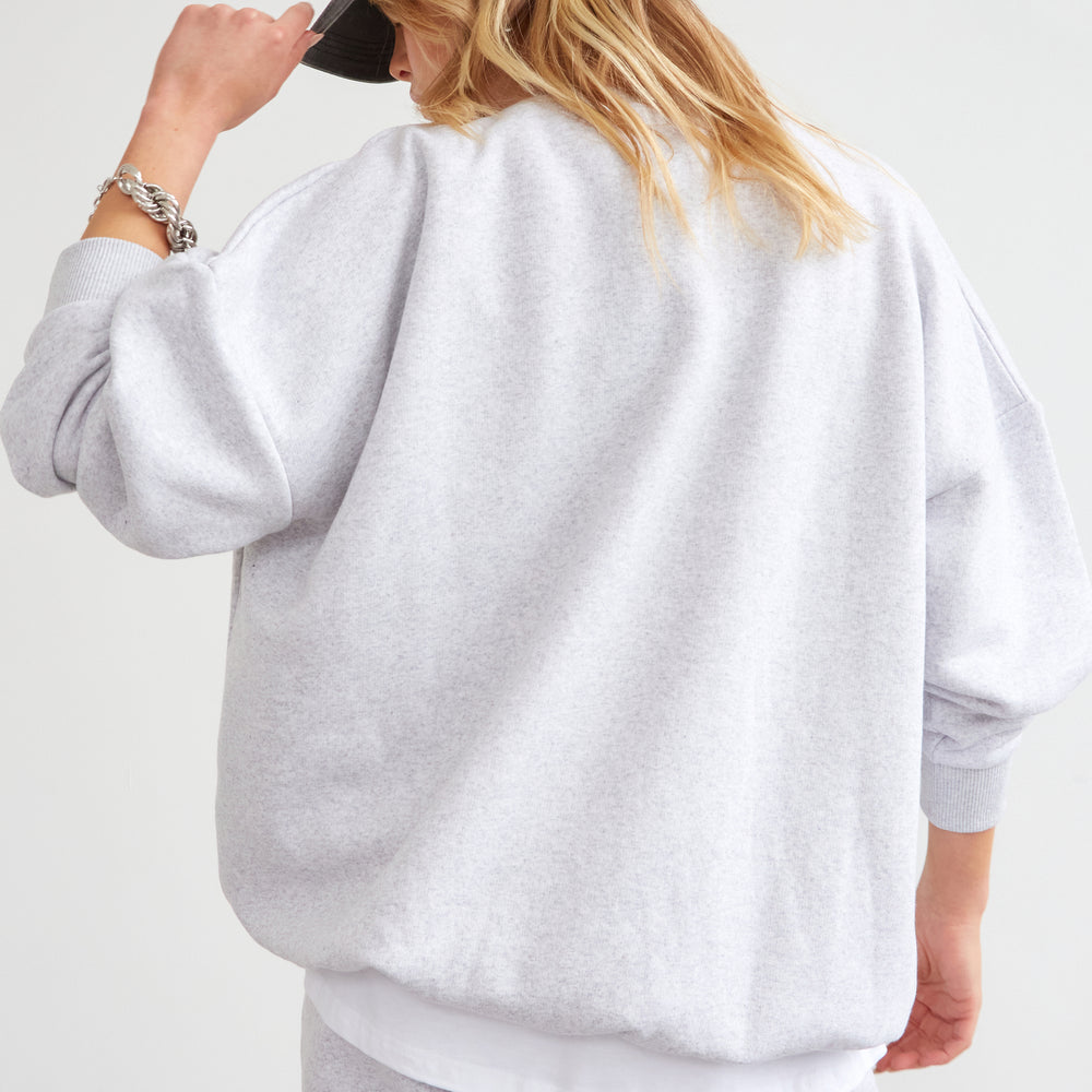 
                      
                        WKND EMBROIDERED OVERSIZED SWEAT
                      
                    