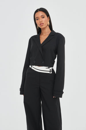 TAILORED CROPPED BLAZER