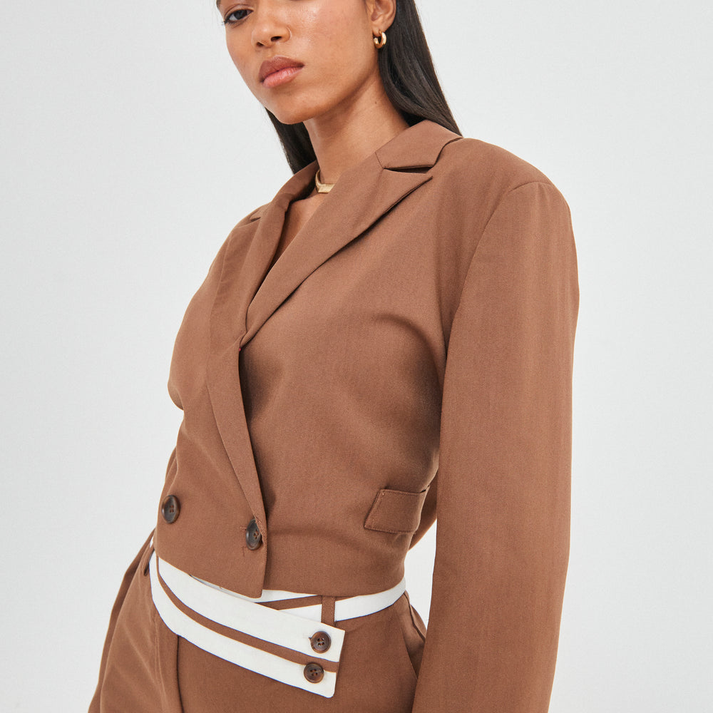 TAILORED CROPPED BLAZER