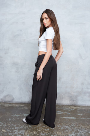 TAILORED WIDE LEG TROUSERS