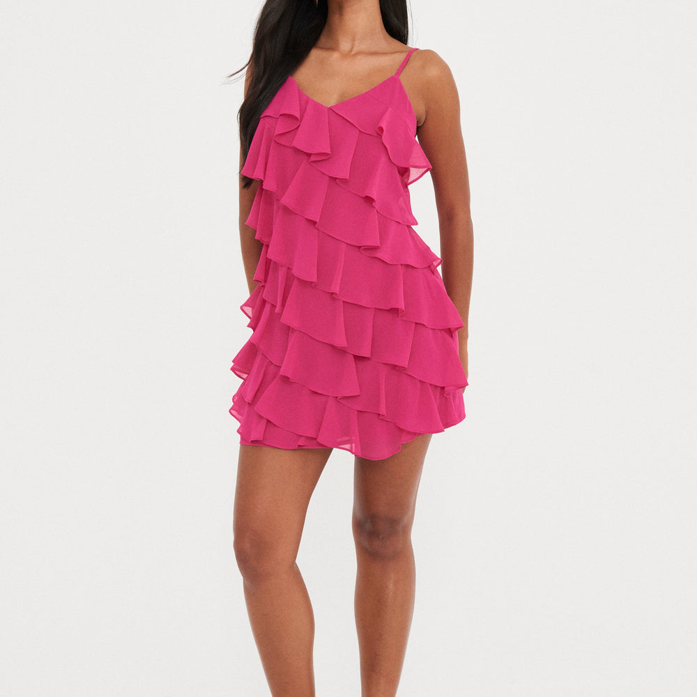 
                      
                        WKND Girl Pink Ruffle Slip Dress
                      
                    