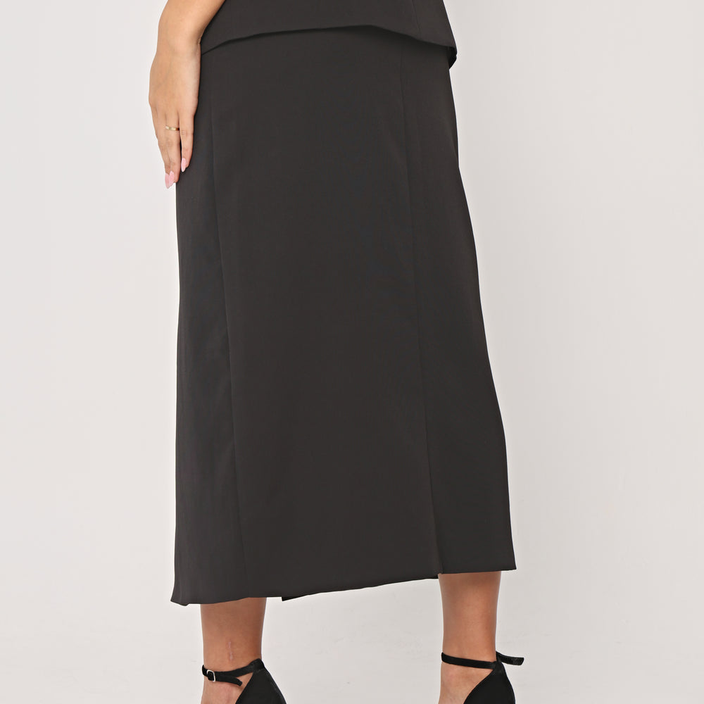 
                  
                    TAILORED POCKET DETAIL PENCIL SKIRT
                  
                