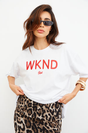 WKND GIRL OVERSIZED T-SHIRT