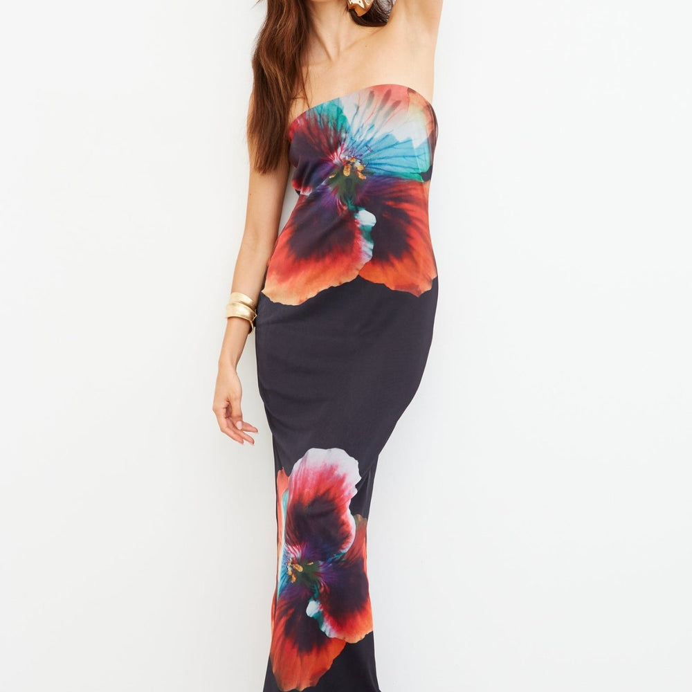 
                      
                        WKND Girl Bold Floral Bandeau Maxi Dress
                      
                    