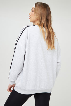 WKND STUDIO CONTRACT STRIPE SWEAT