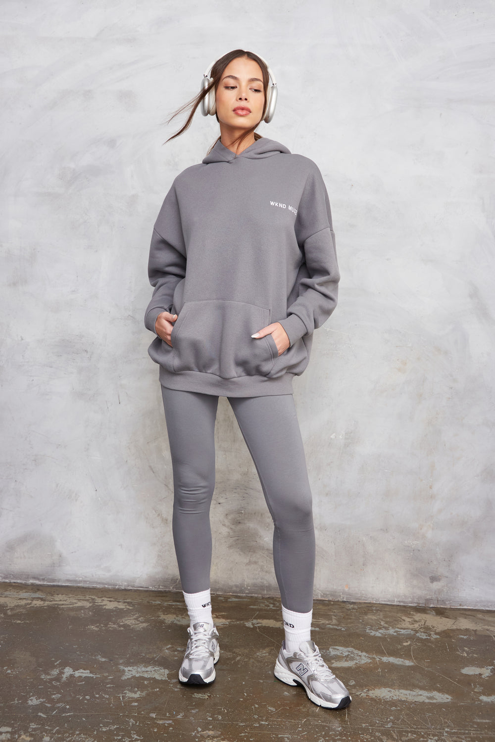 EMBROIDERED HOODIE & LEGGING SET