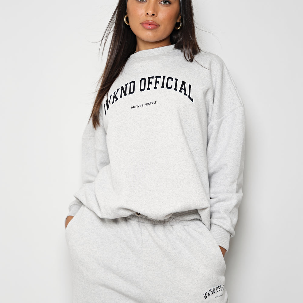 
                      
                        WKND OFFICIAL OVERSIZED SWEAT
                      
                    