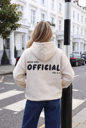 WKND GIRL OFFICIAL OVERSIZED HOODIE