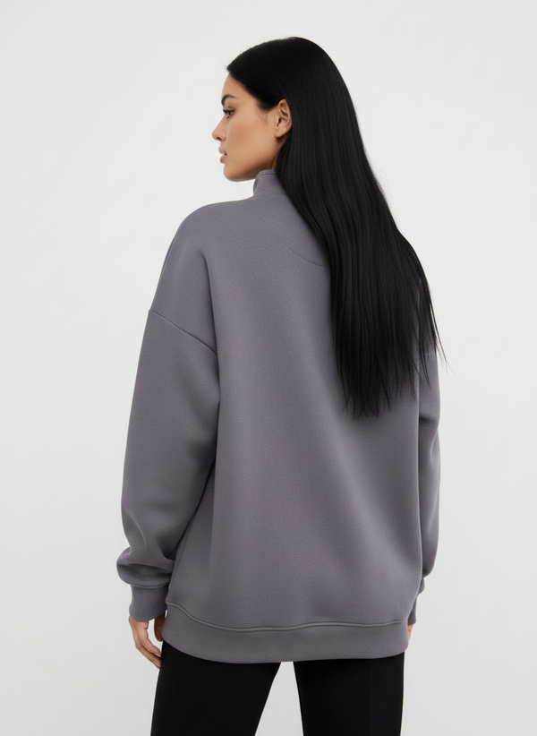 WKND HALF ZIP SWEAT