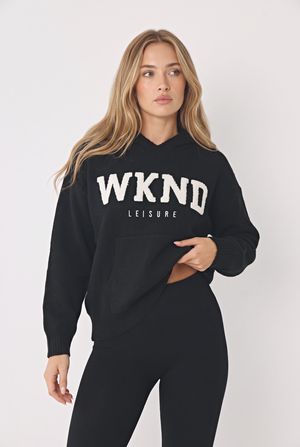 WKND KNITTED HOODIE