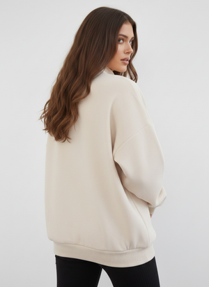 WKND OFFICIAL HALF ZIP SWEAT