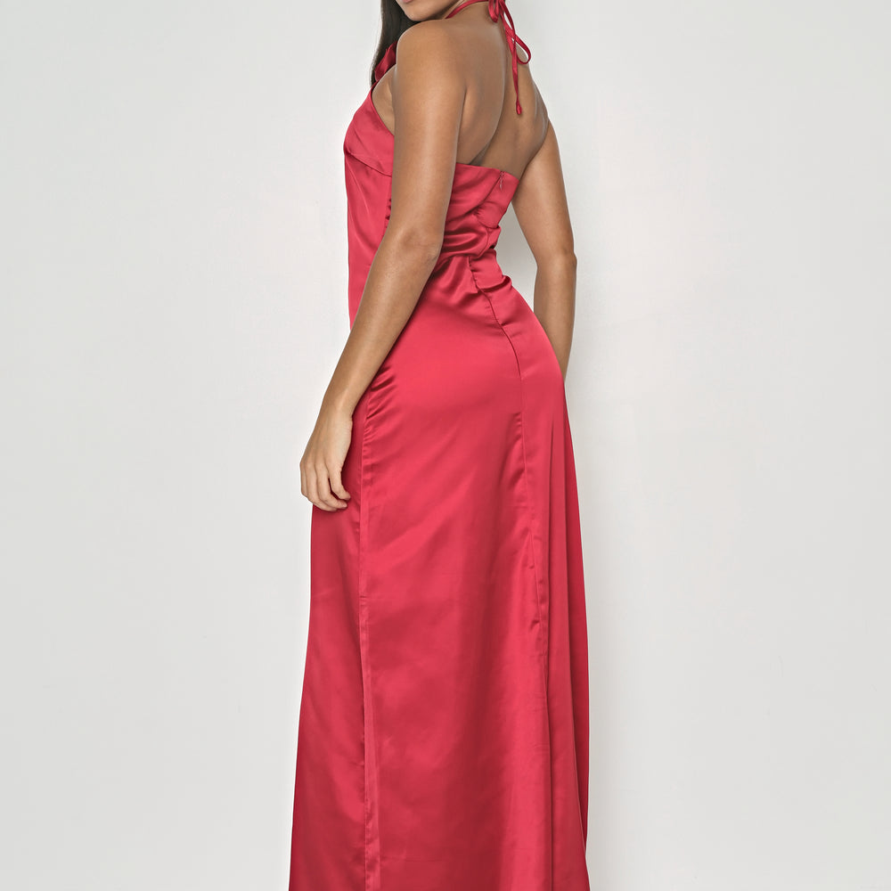 
                  
                    SATIN ROSE MAXI DRESS
                  
                