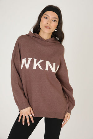 WKND CLASSIC KNITTED HOODIE