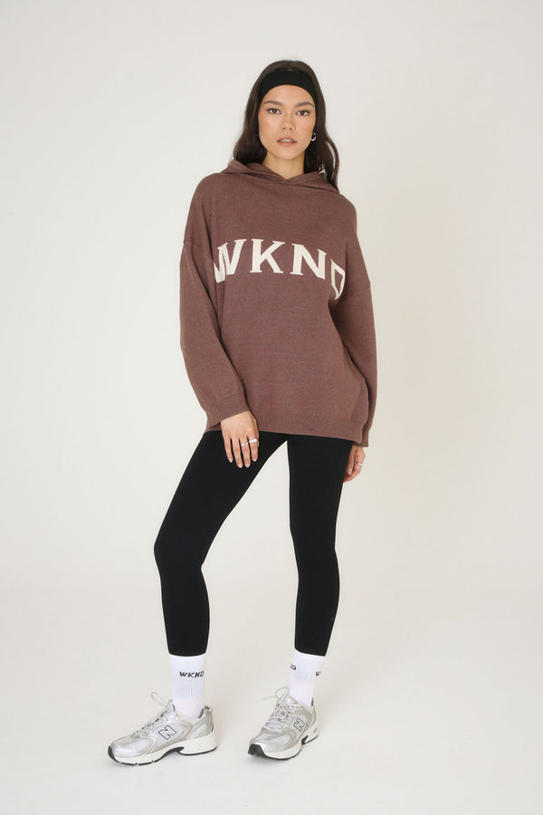 WKND CLASSIC KNITTED HOODIE